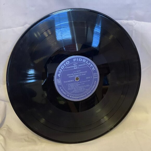 J. S. Bach Organ Masterpieces (Vinyl, 1968) Audio Fidelity FCS 50,038 VG LP - Picture 9 of 10